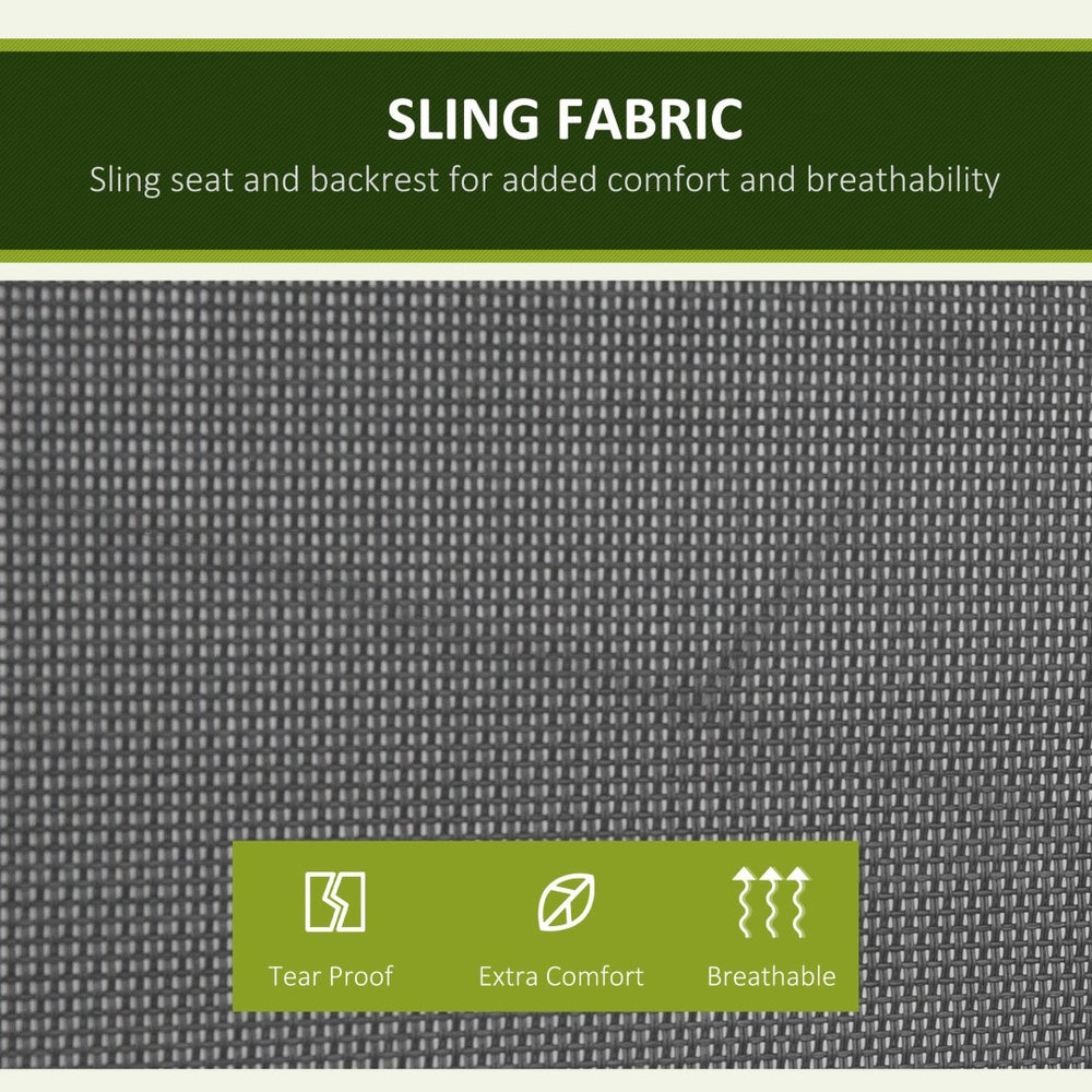 English Elm Outsunny 2-Seat Patio Swing Chair With Adjustable Canopy, Cup Holders & Durable Weather-Resistant Frame W2225P200875-GIGA