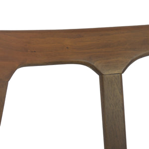 English Elm Counter Stools Set of Two Mid-century Rubberwood Frame Upholstered Kitchen Island Seating 72661.00CHAR