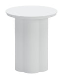 Kogur Side Table White 704021 Zuo Modern