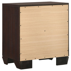 English Elm Oatfield Dark Cocoa 4-Piece California King Bedroom Set - Stylish Design, Durable & Functional Charm B062S00912