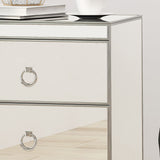 Christopher Knight Home® - Noble House - Bandara Modern Mirrored 3 Drawer Cabinet