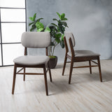 Christopher Knight Home® - Noble House - Colette Mid-Century Modern Dining Chairs (Set of 2)