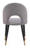 Menlo Dining Chair - Set of 2 Gray 109874 Zuo Modern