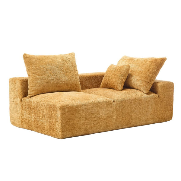 English Elm United Versatile Chenille Two-Person Sofa For Lounging, Napping & Home Office - Soft, Durable Comfort W1568P222619-GIGA