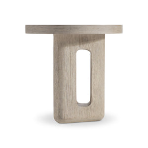 Bernhardt Bernhardt Lucerne Wire-brushed Oak Sculptural Accent Table for Modern Living Rooms 393122