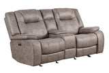 Parker House Parker Living Blake - Desert Taupe Manual Reclining Sofa Loveseat and Recliner Desert Taupe 100% Polyester (W) MBLA-321-DTAU