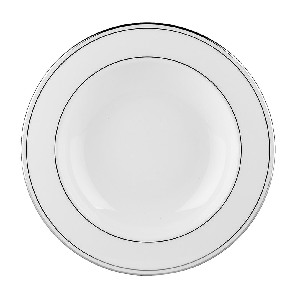 Lenox Federal Platinum Rimmed Bowl White, WHITE PORCELAIN 100210362