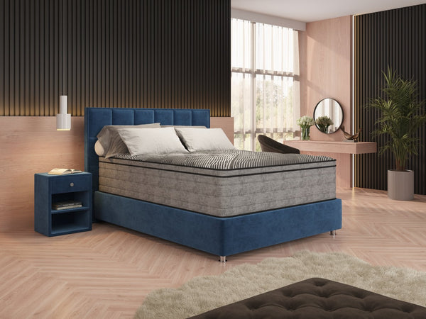 English Elm 15" Eurotop Ultra Plush Mattress with Cooling Ice Cover and Copper Infused Memory Foam B209P284765