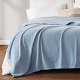 True North by Sleep Philosophy Microfleece Casual Blanket TN51-0556 Blue