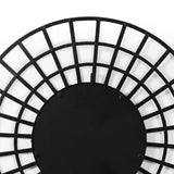 Christopher Knight Home® - Noble House - Crandall Handcrafted Modern Round Wall Mirror, Black