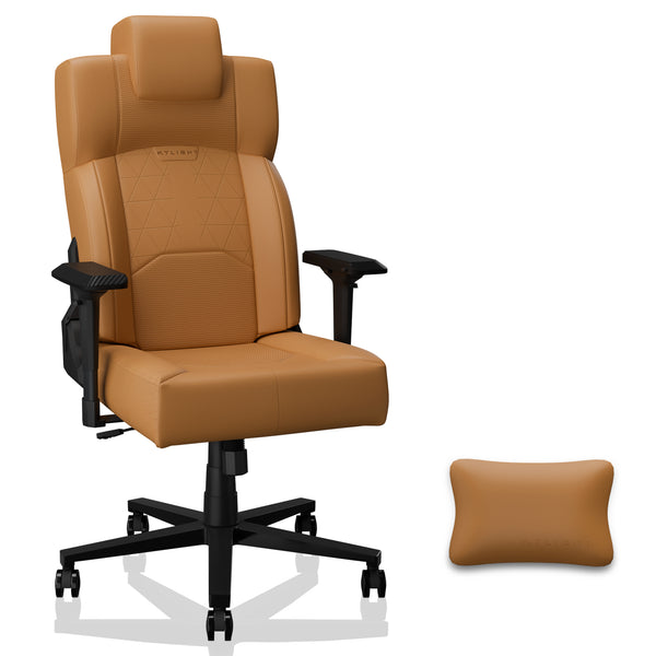English Elm Bestoffice Ergonomic High Back Pu Leather Gaming Chair with Lumbar Support Flip Arms W1739P327882