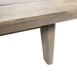 English Elm Hillcrest Solid Acacia Corner Sofa with Built-in Side Table for Outdoor Living 61288.00L-R-TSET