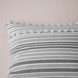 Urban Habitat Calum Modern/Contemporary Cotton Duvet Cover Set UH12-2299 Grey