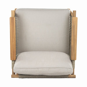 English Elm Christopher Knight Home® - Sumbawa Outdoor Club Chair Set Of 2 - Stylish Acacia Wood Frame & Easy-Care Cushions For Patios N775P226075B-S2