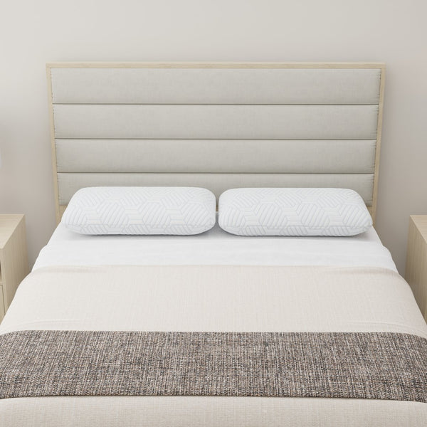 English Elm Fria Cloud Pillow Italian Foam Cooling Phase-change Cover Ergonomic Sleep Support B047P387678