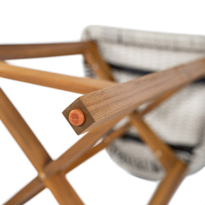 English Elm Christopher Knight Home® - Lymington Outdoor Bar Stool Set of 2 — Durable Acacia & Wicker Craft, Ergonomic 105° Backrest Comfort LIGHT GREY,Teak N775P278094G
