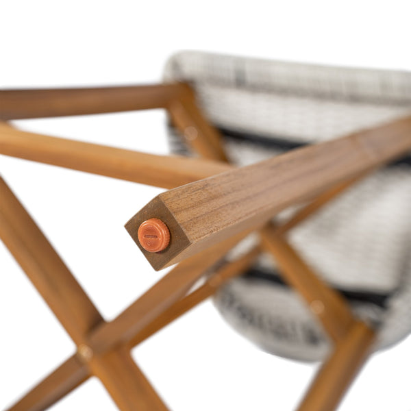 English Elm Christopher Knight Home® - Lymington Outdoor Bar Stool Set of 2 — Durable Acacia & Wicker Craft, Ergonomic 105° Backrest Comfort LIGHT GREY,Teak N775P278094G