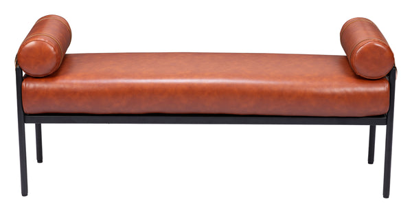 Barrow Bench Brown 110179 Zuo Modern