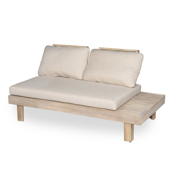 English Elm Christopher Knight Home® - Topia Acacia 7-Seater Sofa Set – Elegant, Durable, Water-Repellent Cushions For Outdoor Comfort & Style N773OS00076S