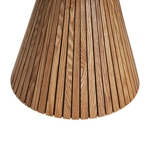 English Elm Unique Clover Shaped Stone Texture Side Table with Drawer Organic Sculptural Accent N770P355444N
