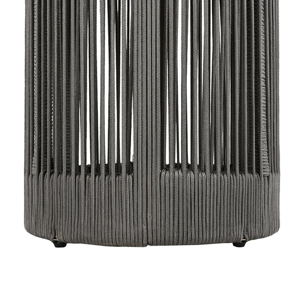 English Elm Christopher Knight Home® - Outdoor Rattan Rope & Acacia Wood Side Table – Stylish, Weather-Resistant Accent For Any Space N770P298633G