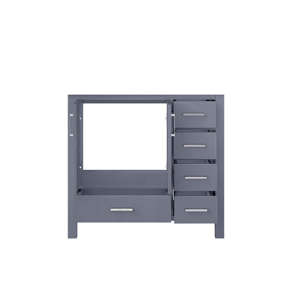 English Elm Dark Grey Bath Vanity 36" W X 22" D - Elegant Design, Soft-Close Drawers & Versatile Storage Space B2731P258820