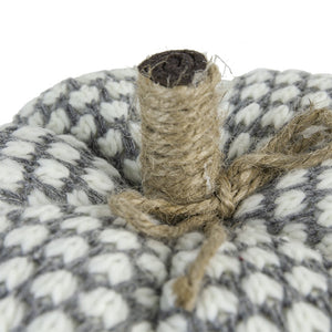 English Elm Set Of 2 Knitted Pumpkins - Cozy Farmhouse Decor For Thanksgiving, Fall Festivals, And Halloween W2078P246700-GIGA