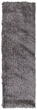 Feizy Rugs Darian Plush High Pile Polyester Shag Rug - Cozy, Modern Design For Effortless Home Elegance Gray Polyester Drn39k0fgry000i68