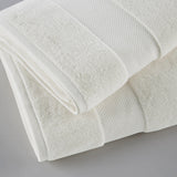 Madison Park Signature Casual 100% Cotton Bath Sheet 2 Piece Set MPS73-531 White