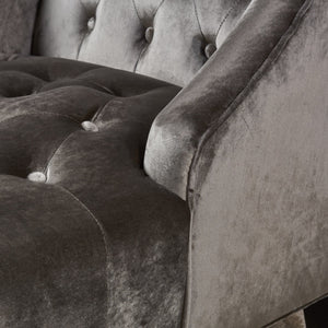 English Elm Toddman Wingback Club Chair Tufted Diamond Stitching Birch Legs Reading Nook Accent 55038.00NVLT