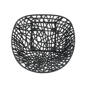 English Elm Christopher Knight Home® - Neiman Outdoor Dining Chair Set of 2 with Weather-Resistant Iron Frame and Perforated Diamond Design Black N775P256374B