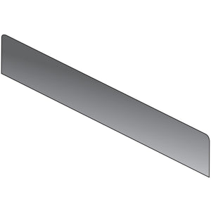 OSP Home Furnishings Pace Tables Slim Privacy Screen for Focused Workspaces with Low Profile Easy Mount 48” PAC-PS4