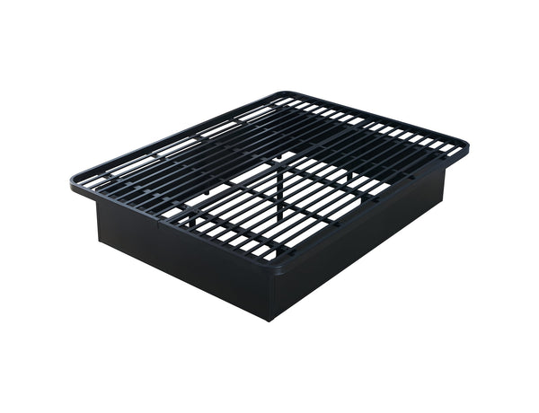 English Elm Modern Heavy-Duty King Size Metal Platform Bed Frame – 16-Inch Height, Sleek Black Design For All Décors B009P191908