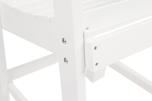 English Elm Lounge Chair - All-Season Outdoor Comfort With Durable Hips, Stainless Steel, Weather-Resistant Design W2085P364120