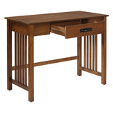 OSP Home Furnishings Sierra Writing Desk Ash Finish