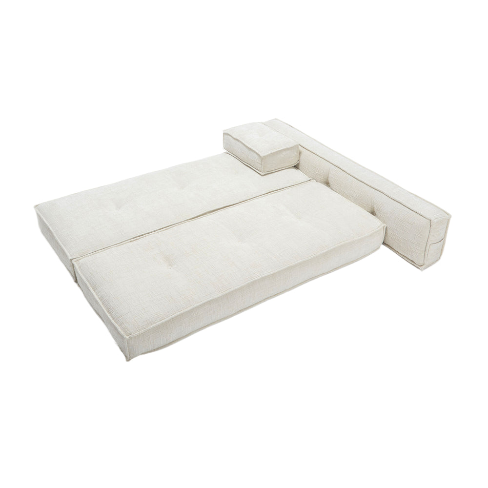 English Elm Coolmore Modular Chenille Sofa - Versatile Space-Saving Design With Side Pockets For Easy Storage W1152P320324