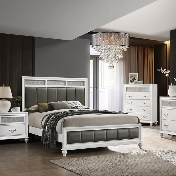 English Elm Randall Elegant 7-Drawer Dresser With Crystal Pulls & Acrylic Fronts – Modern Storage Solution B062P374128-GIGA