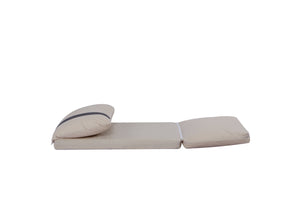 English Elm ARIA Modern Floor Sofa Bed with 6-Position Adjustable Back, Quick 5-Second Fold, Corduroy Comfort Beige W3391P324405