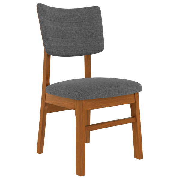 English Elm Dining Chairs Set Of 4 - Stylish Armless Wooden Mid-Century Modern Design For Your Dining Room N752P271224E