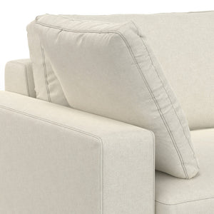 English Elm Charlie Cozy Deep Seater Loveseat Sofa - Plush Comfort, Sustainable Fabric, Perfect For Small Spaces B136P199202