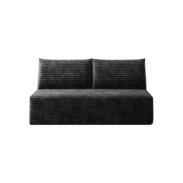 English Elm Cloud Modular Sectional Sofa - Plush Corduroy Upholstery, Deep Seating, No Assembly, Versatile Design W2824P304583