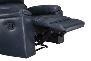 OSP Home Furnishings Santiago Recliner  Navy