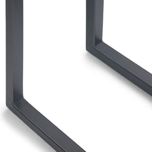 English Elm Skyler C Side Table - Versatile Walnut Brown Accent Table With C-Shape Design For Modern Spaces B136P158246-GIGA