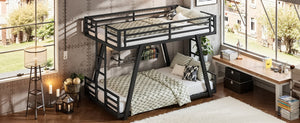 English Elm Double Twin House Bed Pine Wood Frame Kids Playhouse Bunk with Storage Drawers W5305S00062