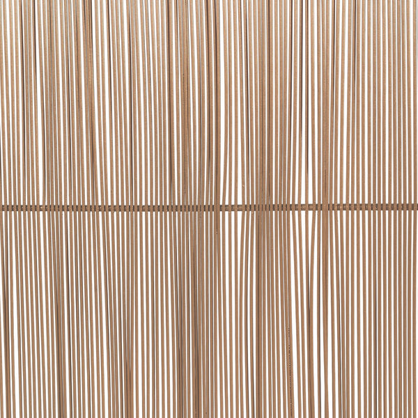 English Elm Willow Iron Fireplace Screen Powder Coated Vertical Bar Grid for Modern Interiors Golden N775P386927G