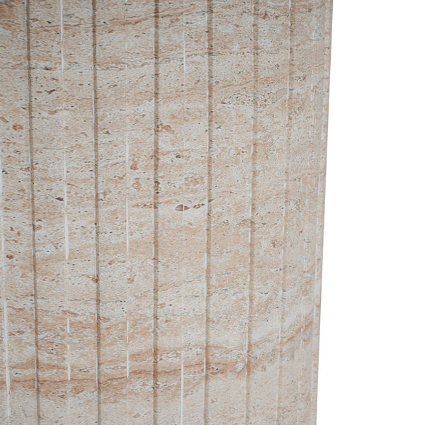 English Elm Christopher Knight Home® - Outdoor/Indoor Lightweight Concrete Side Table – Versatile Travertine Accent For Home & Garden Use N773P253797Z