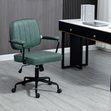 English Elm Vinsetto Home Office Chair With Adjustable Height and Tilt, Green