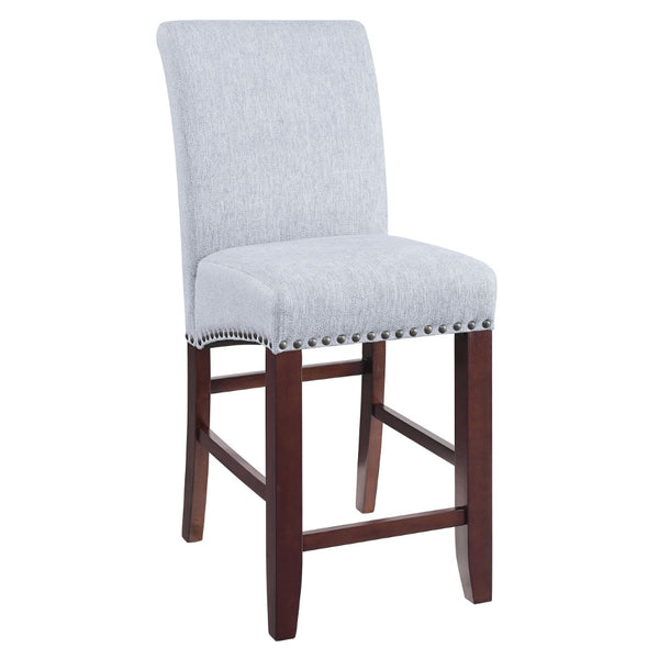 OSP Home Furnishings 24" Parsons Barstool Smoke