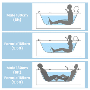 English Elm Korra Two Person Corner Whirlpool Tub Acrylic 16 Jet Spa with Heater and Chromotherapy W5619P449939