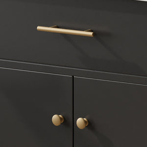 English Elm Christopher Knight Home® - 30 Inches Bathroom Vanity With Integrated Sink, Soft-Close Doors & Curved Design For Stylish Storage N817P299509B